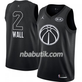 NBA Mænd Trøje Washington Wizards John Wall 2 2018 All Star Jordan Brand Sort Swingman